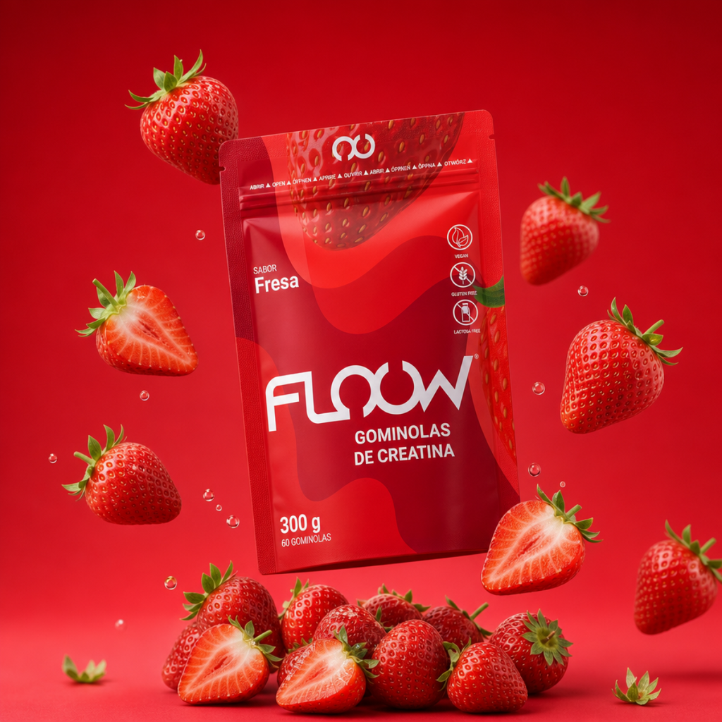 Gominolas de Creatina Monohidratada - Fresas