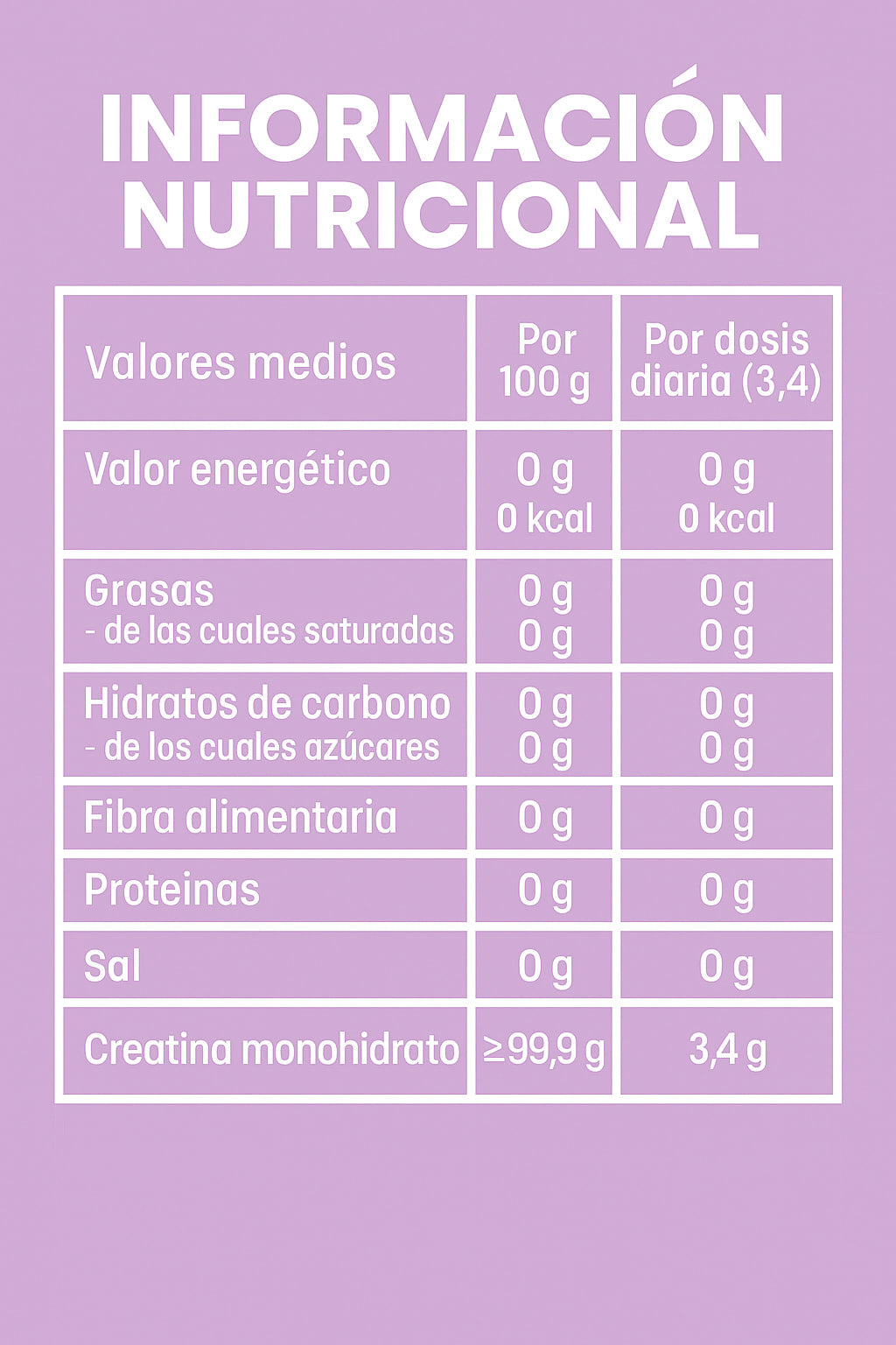 Creatina Monohidratada - Berry Mix