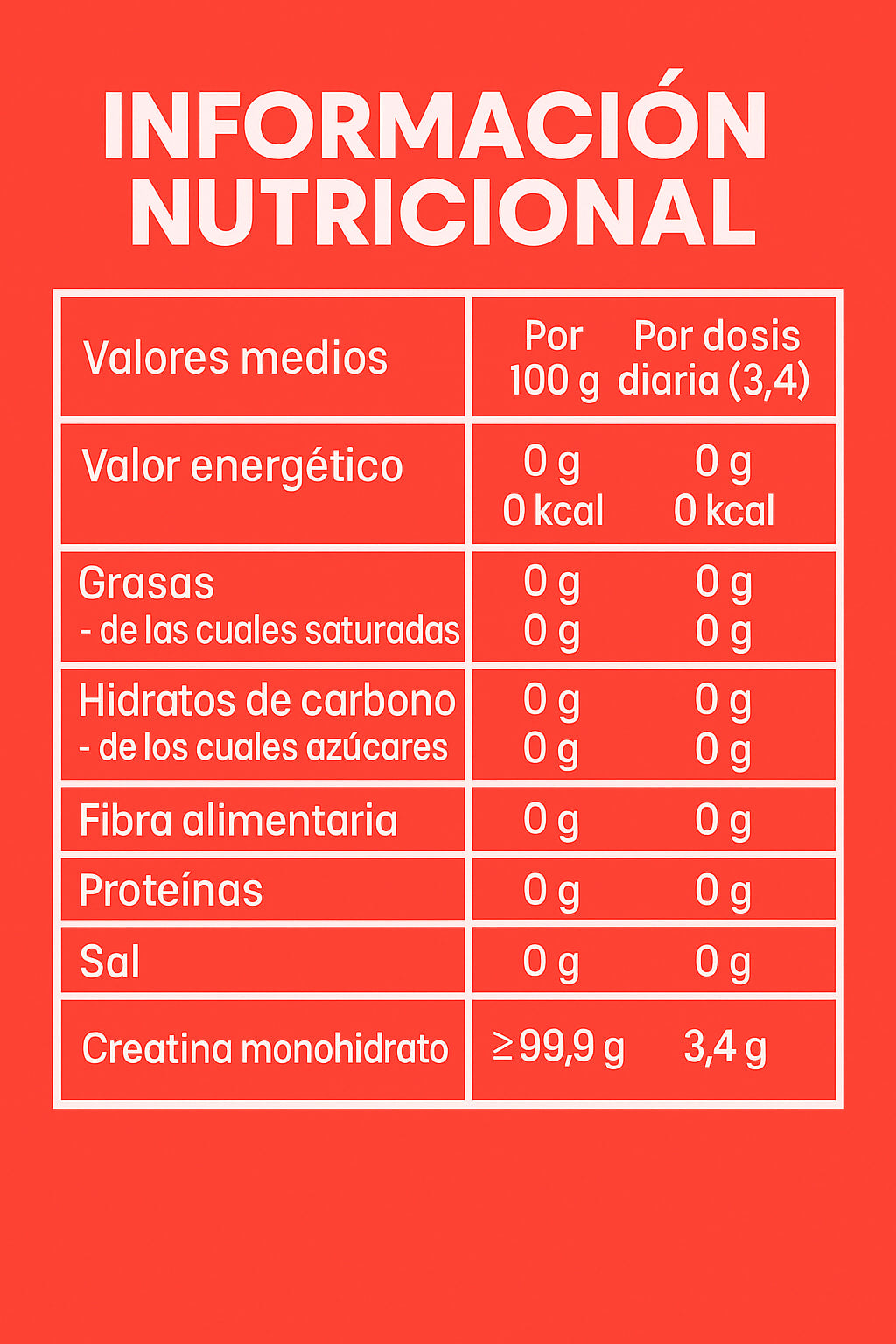 Creatina Monohidratada - Watermelon