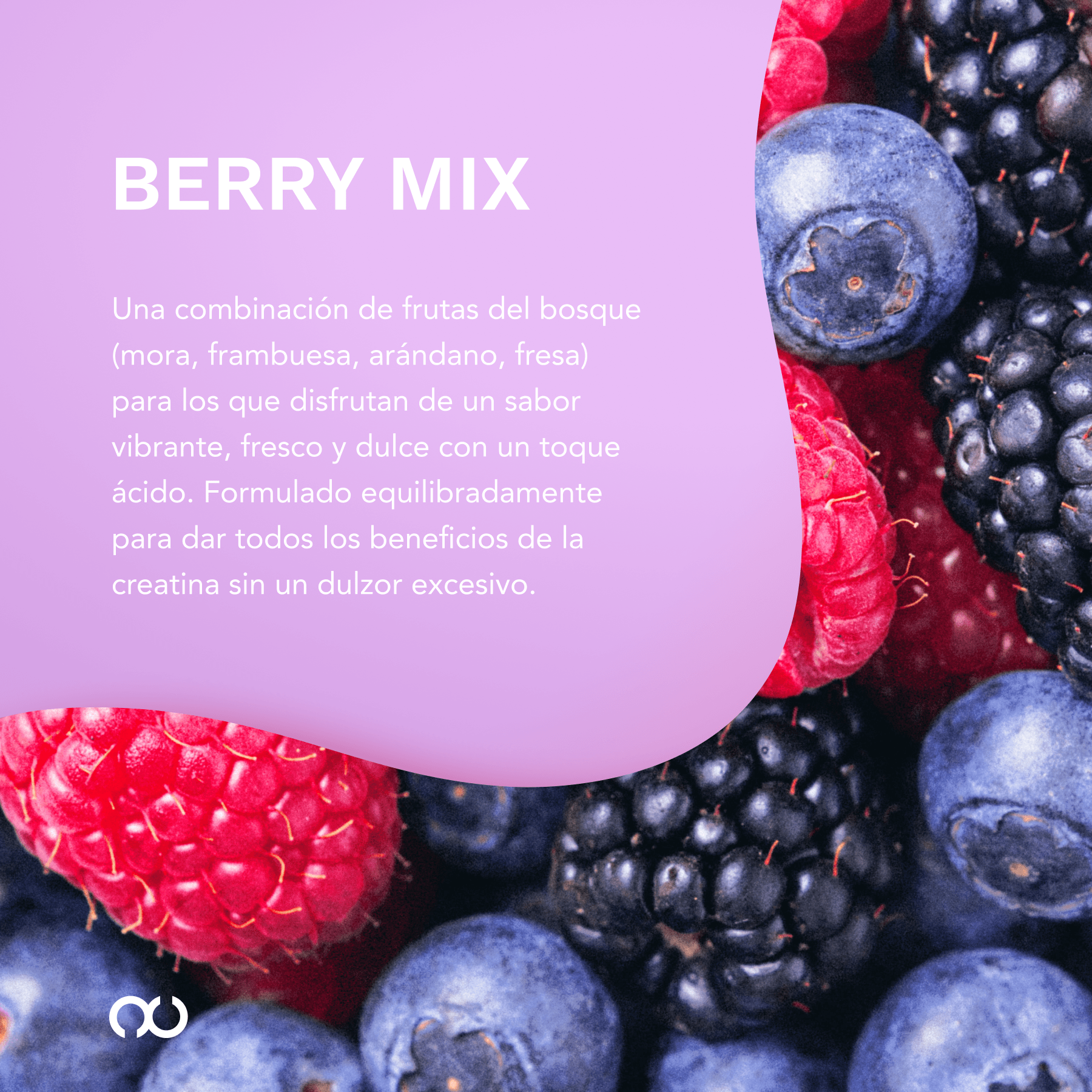 Creatina Monohidratada - Berry Mix