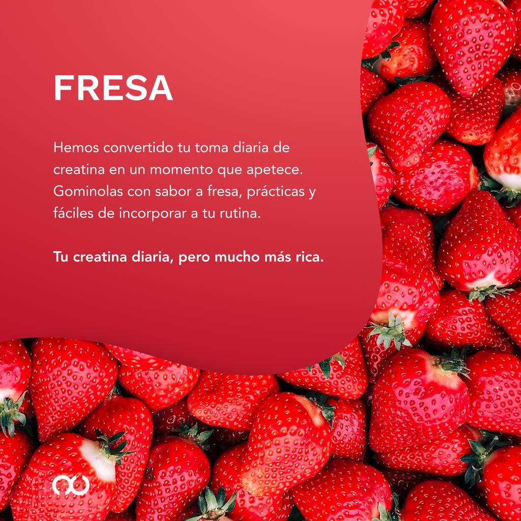 Gominolas de Creatina Monohidratada - Fresas