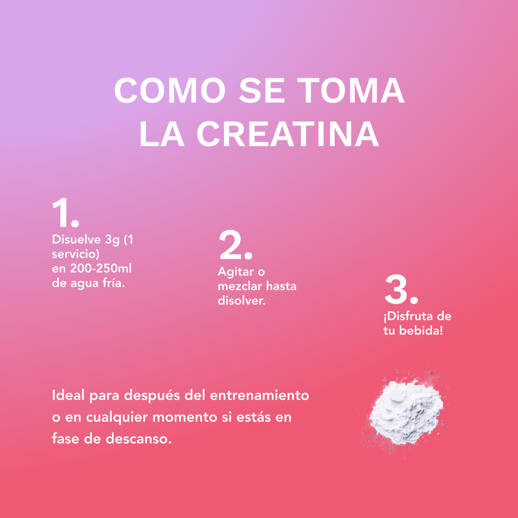Creatina Monohidratada - Berry Mix