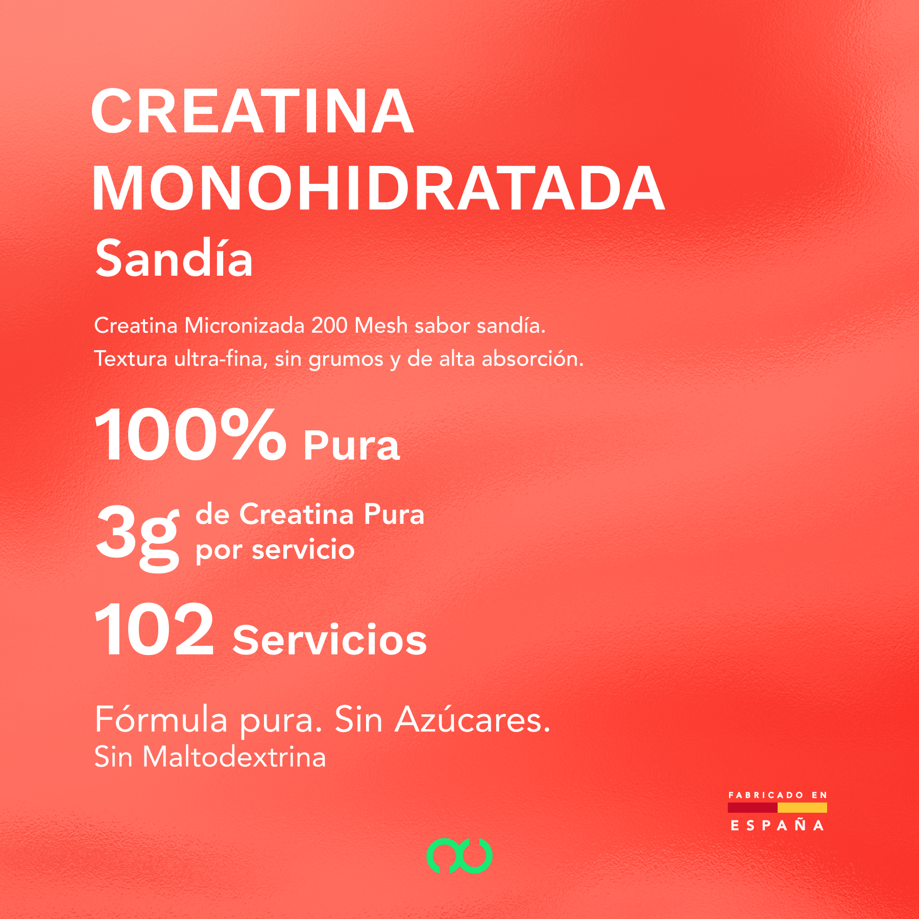 Creatina Monohidratada - Watermelon
